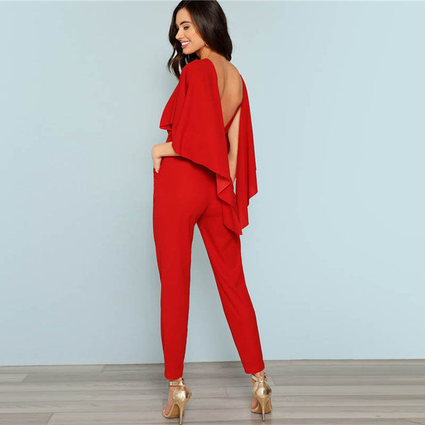 Backless Holiday Playsuit